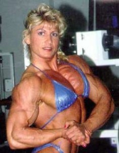 woman on steroids